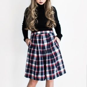 Plaid Skirt